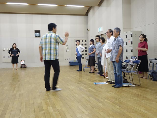 柳田先生の発声練習