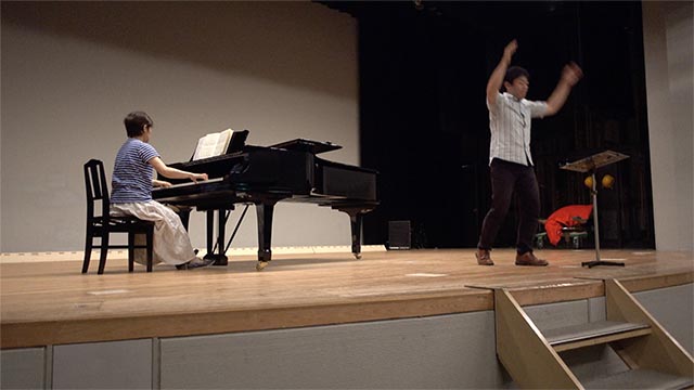 柳田先生の全体練習