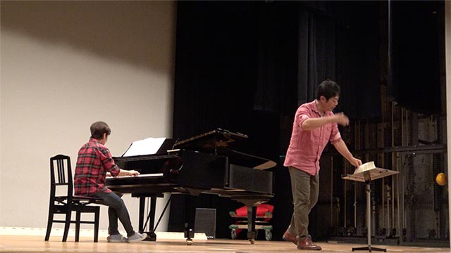 柳田先生の全体練習