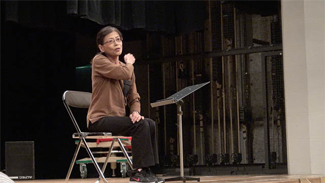 藤本先生の柔軟体操