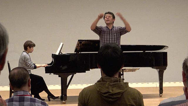 柳田先生の全体練習