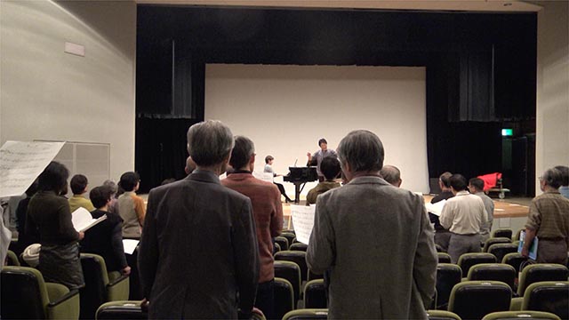 柳田先生の全体練習