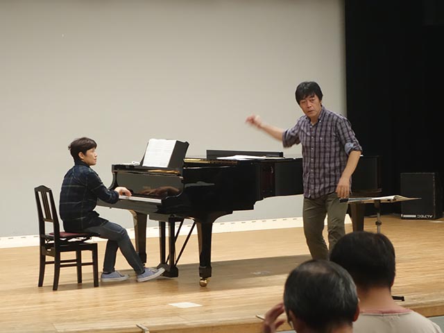 柳田先生の全体練習