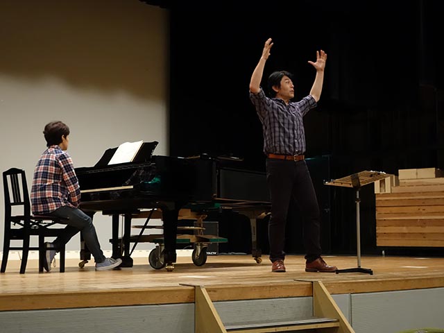 柳田先生の全体練習