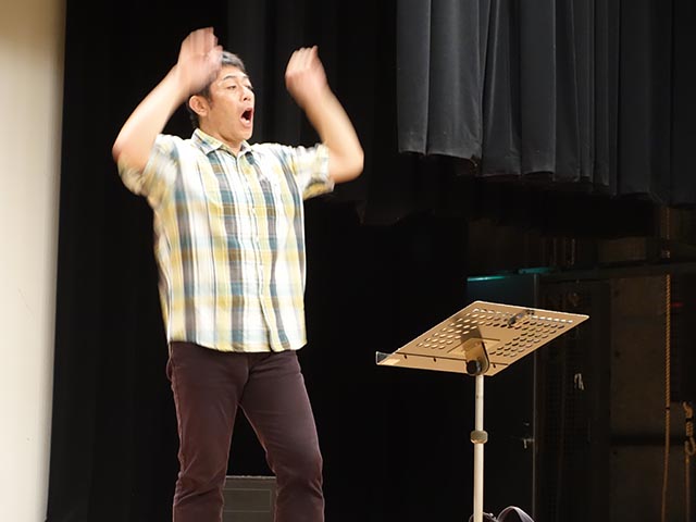 「第九」「第九」「合唱幻想曲」の練習