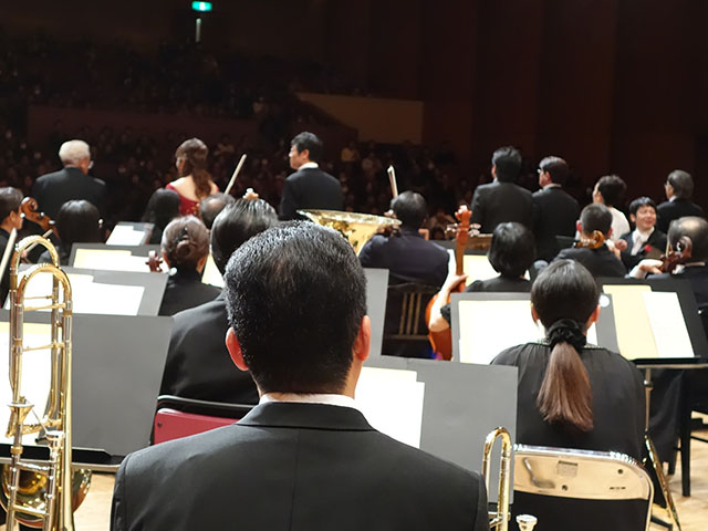 「第九」終演直後