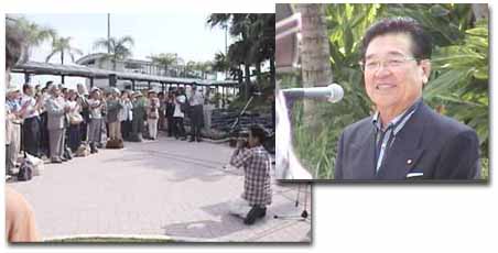 櫻井訪問団長あいさつ