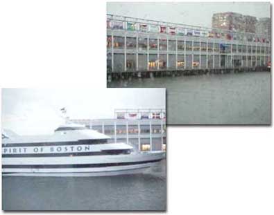 店内からの景色