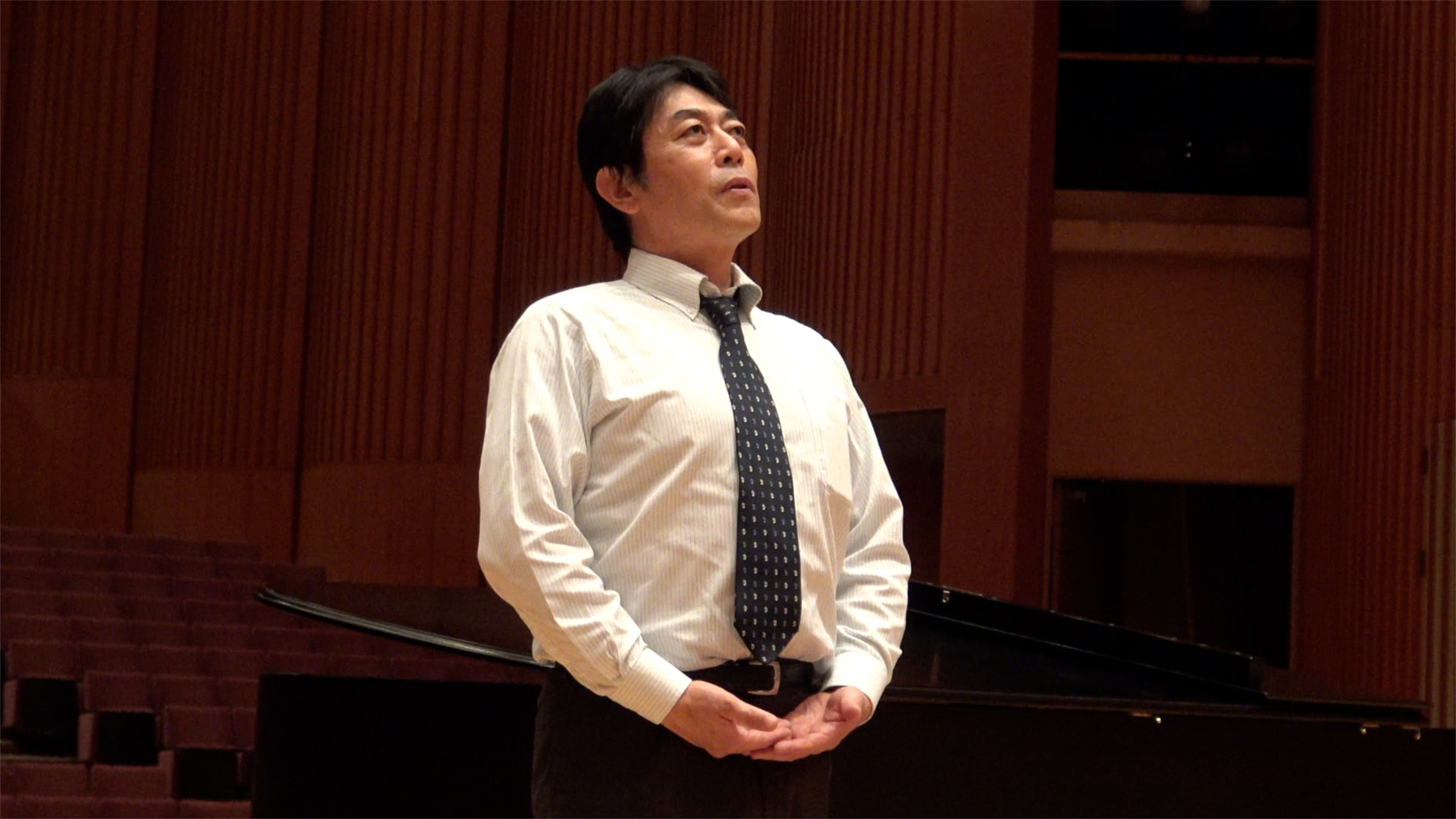 柳田先生の発声練習