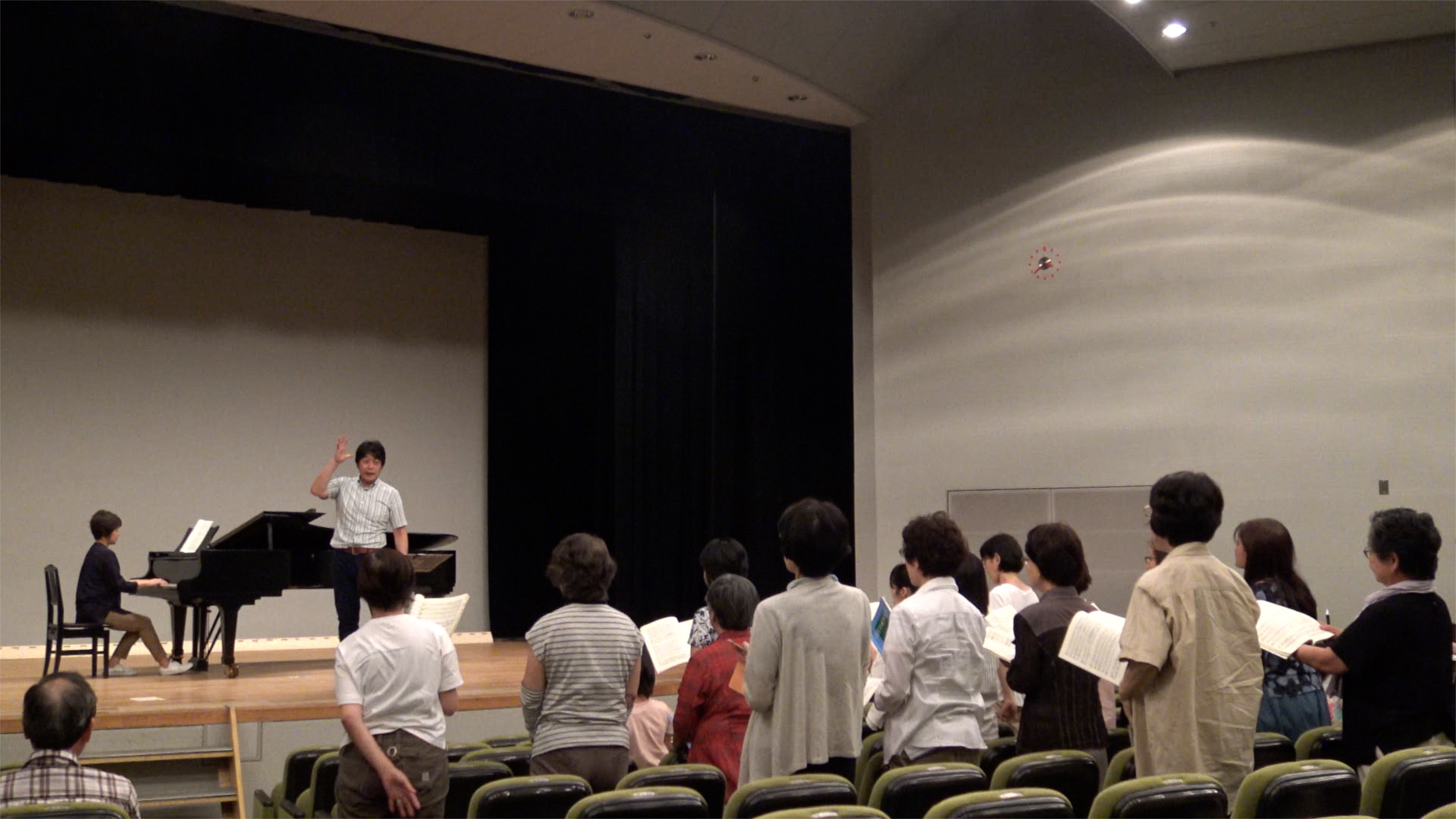 柳田先生の全体練習