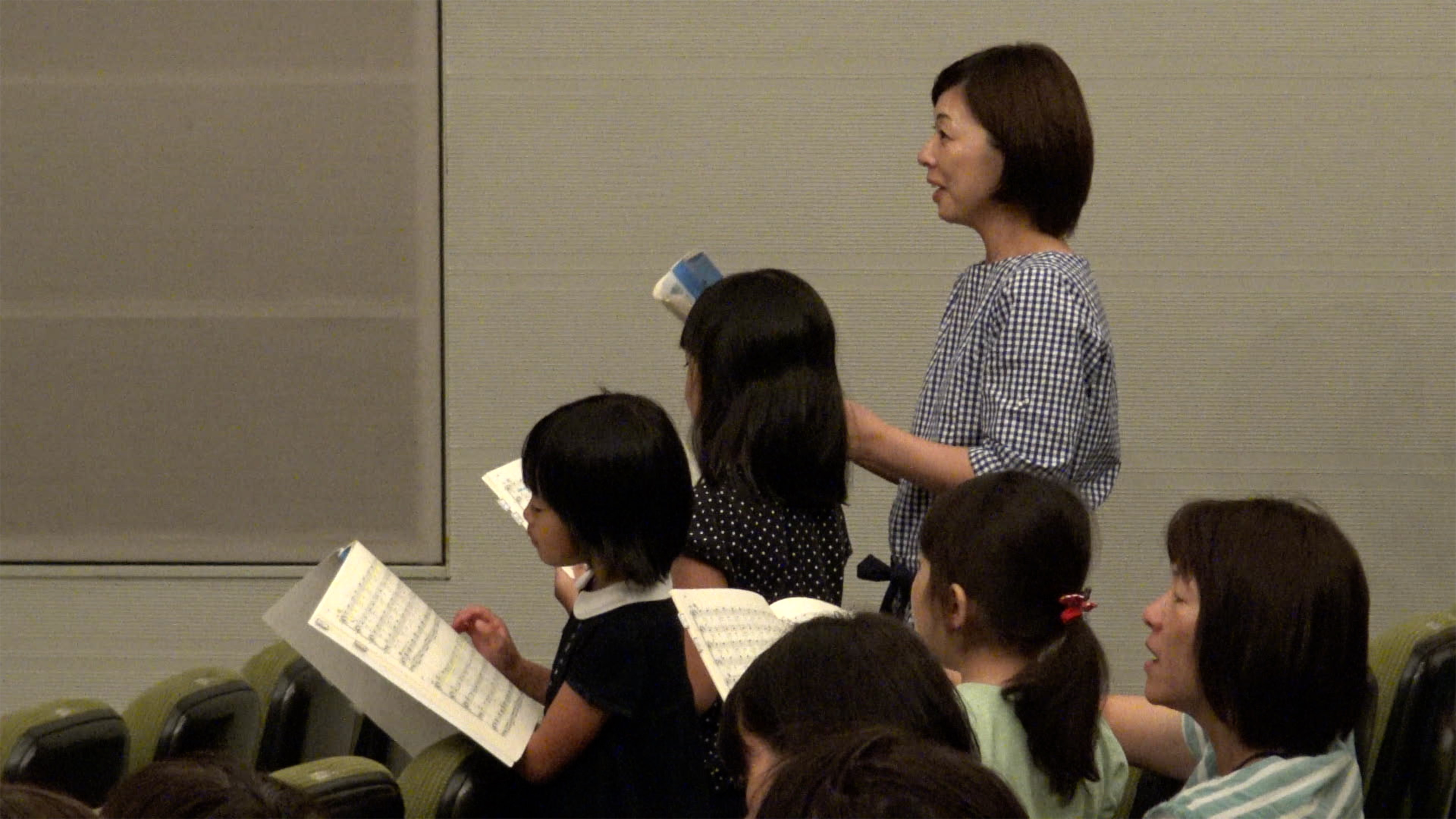 小学生がんばる