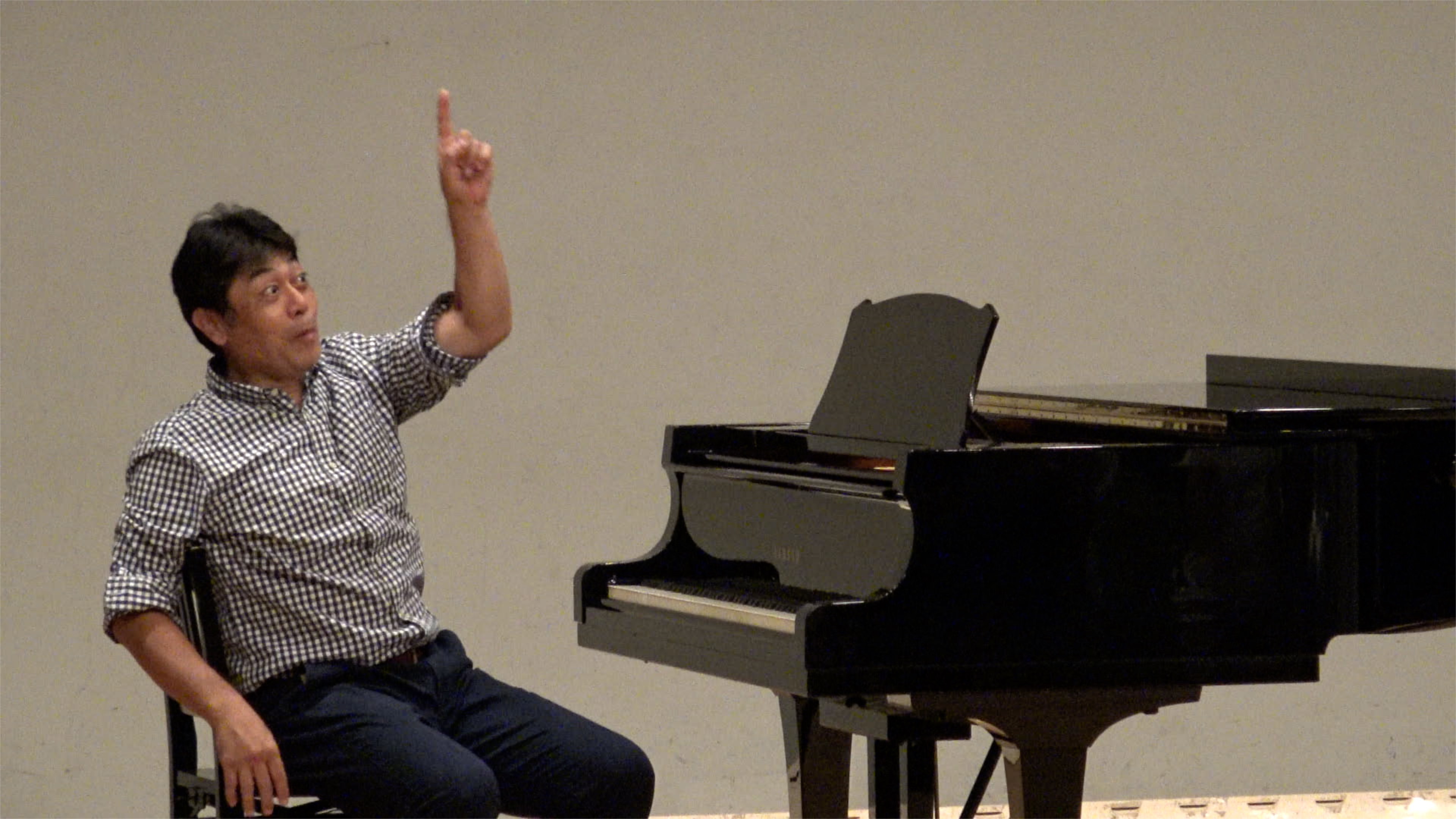 柳田先生の発声練習