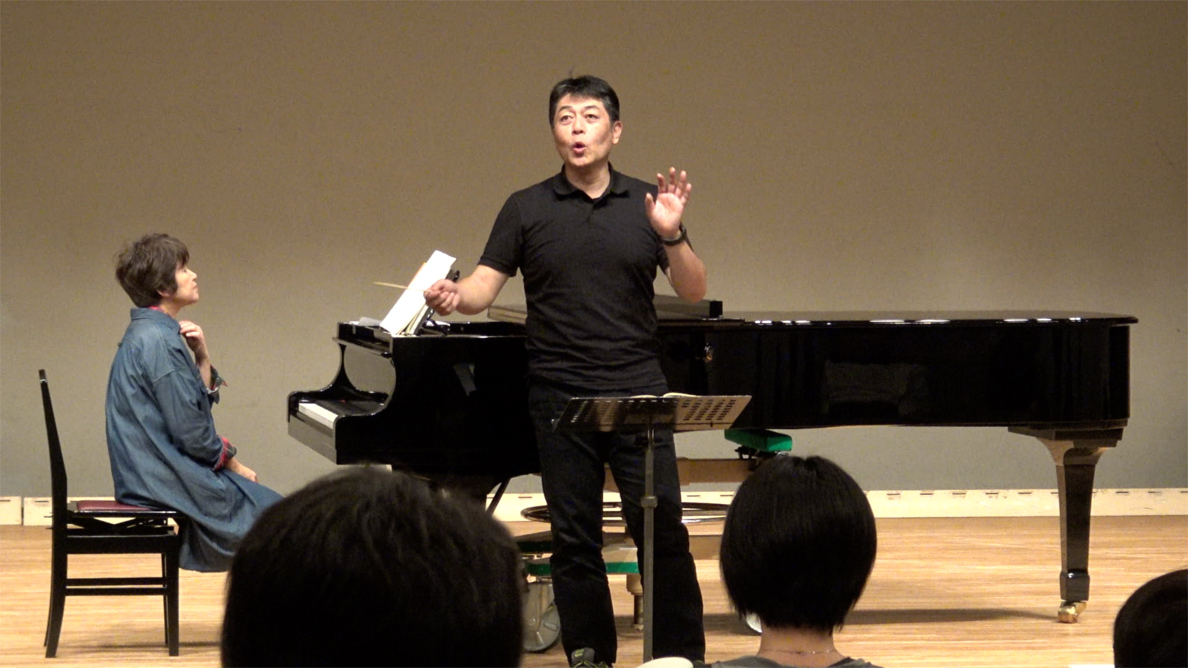 柳田先生の全体練習