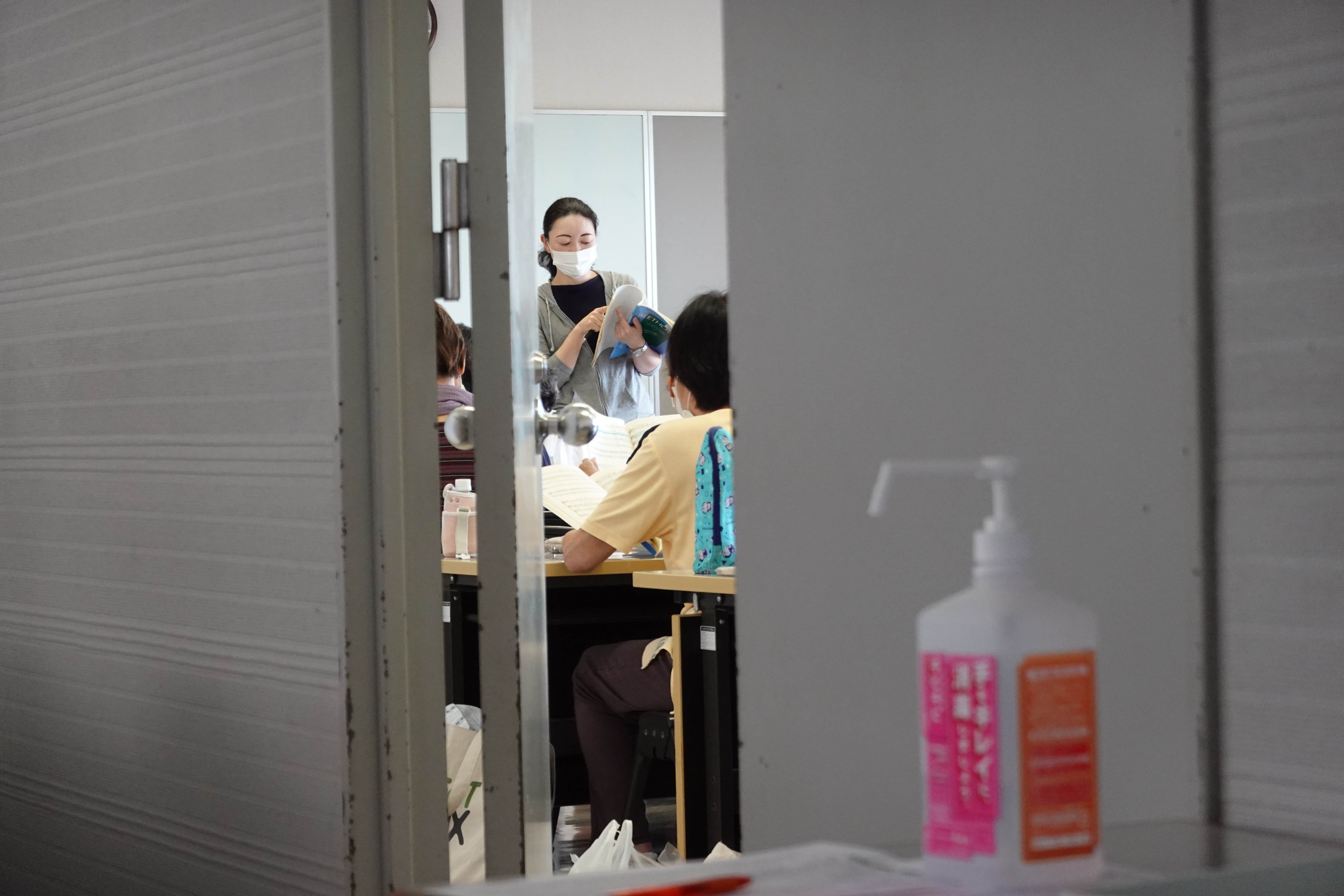 女性パート練習