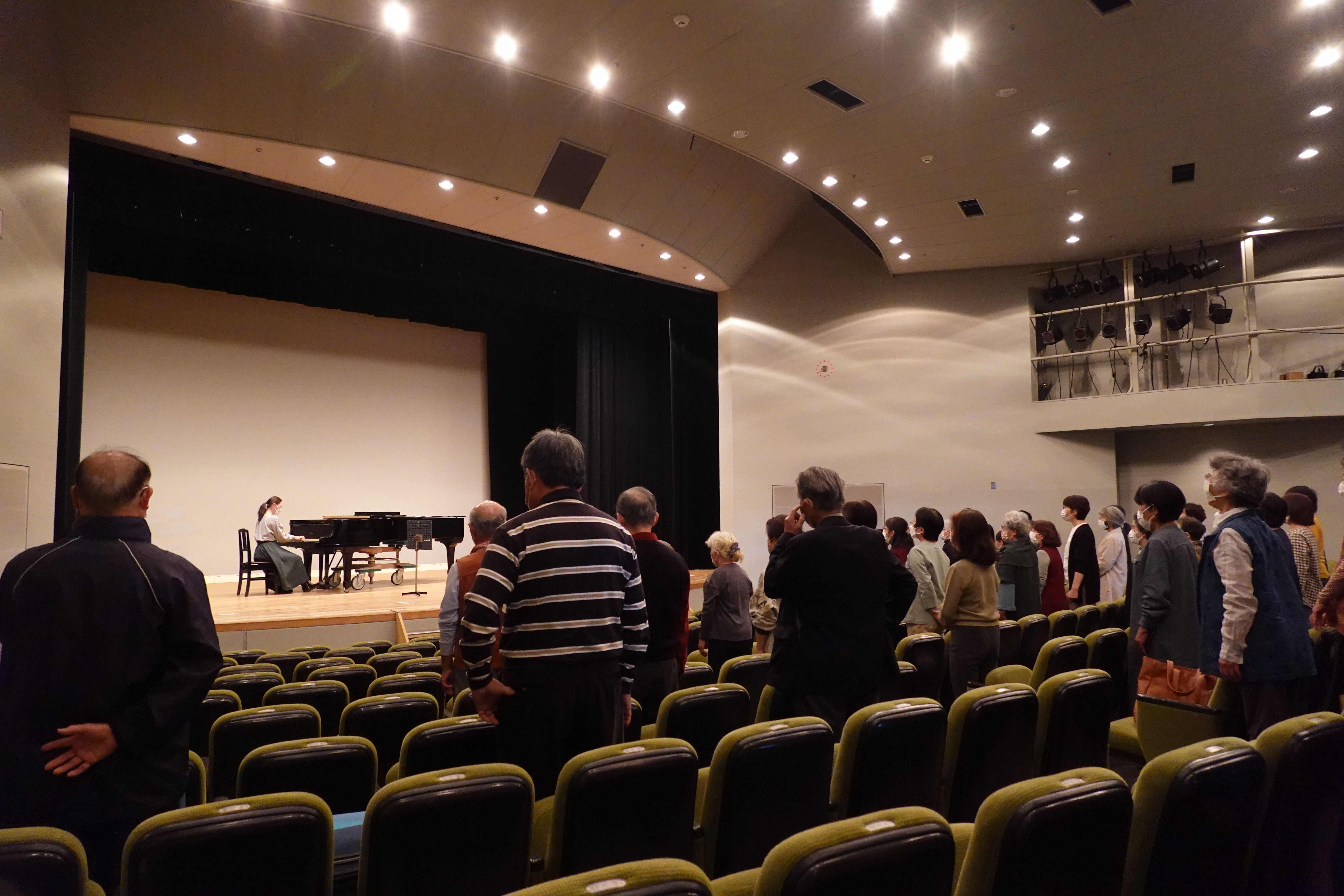 米良先生の発声練習