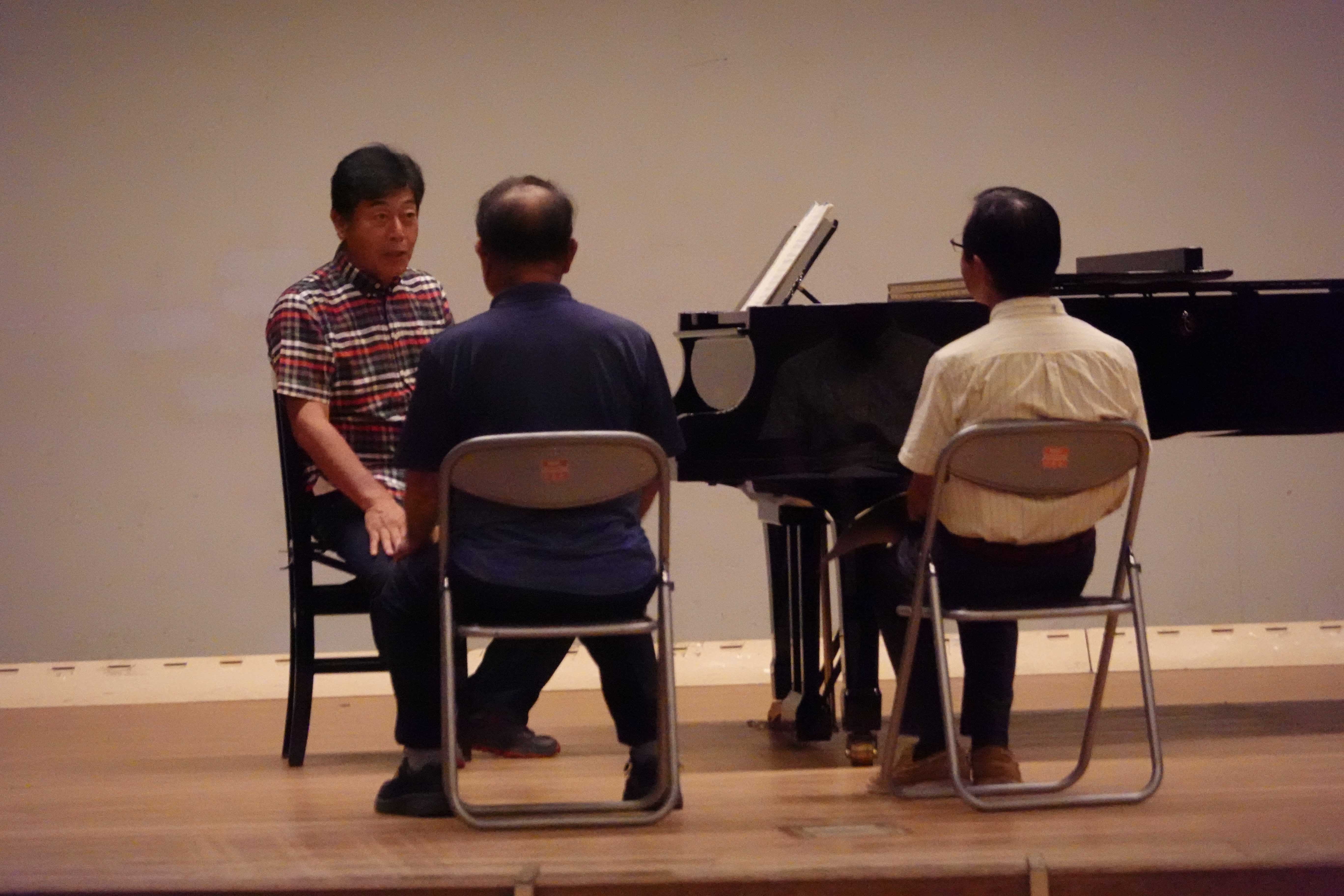 希望者への事前練習